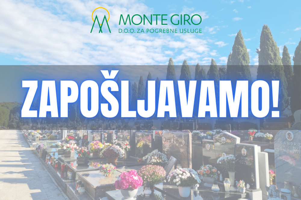 Monte Giro zapošljava ukopnike